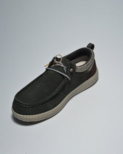 PITAS ALEX MOCASSINO CAMOSCIATO GRIGIO SCURO