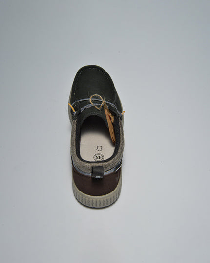 PITAS ALEX MOCASSINO CAMOSCIATO GRIGIO SCURO