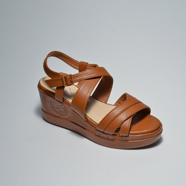 ALVIERO MARTINI 5632 SANDALO CON ZEPPA MARRONE