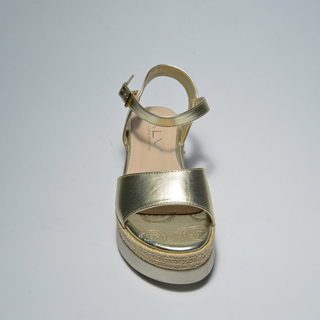 ALVIERO MARTINI 7717 SANDALO ORO CON ZEPPA