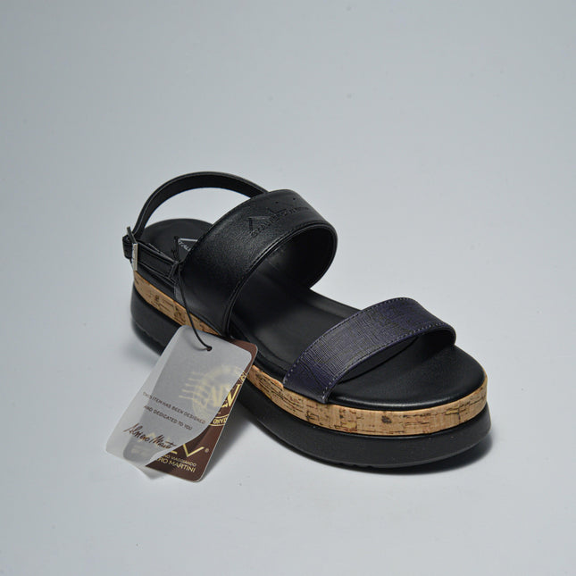 ALVIERO MARTINI 2030 SANDALO NERO