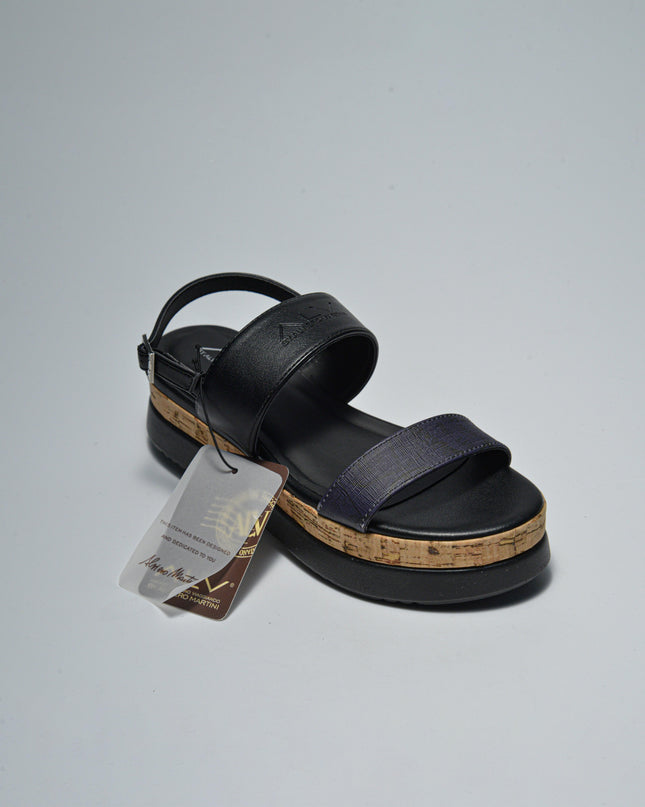 ALVIERO MARTINI 2030 SANDALO NERO