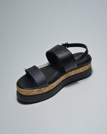ALVIERO MARTINI 2030 SANDALO NERO
