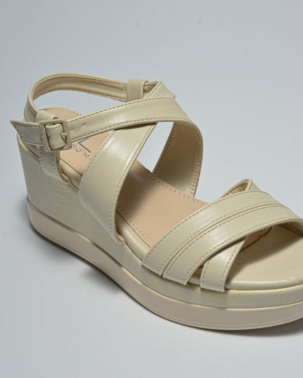 ALVIERO MARTINI 6512 SANDALO CON ZEPPA BEIGE