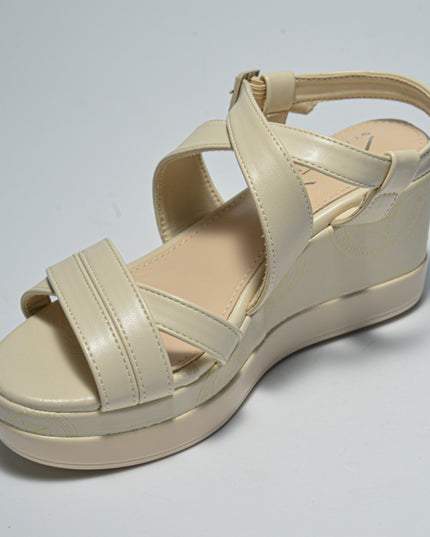 ALVIERO MARTINI 6512 SANDALO CON ZEPPA BEIGE