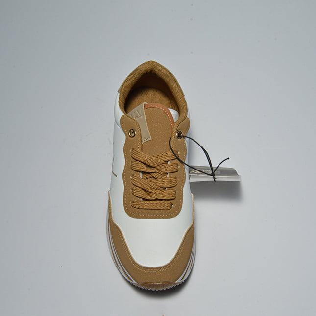 ALVIERO MARTINI 2025 SNEAKERS MARRONE-BIANCO