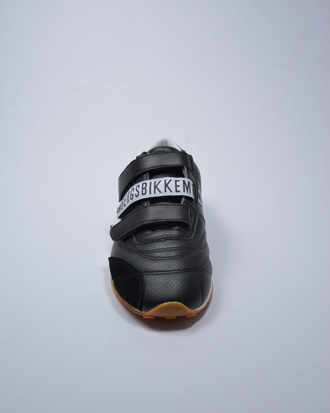 BIKKEMBERGS 6229 SNEAKERS CON STRAPPI NERA