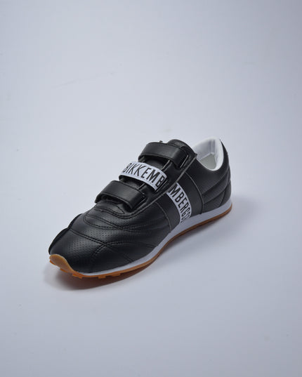 BIKKEMBERGS 6229 SNEAKERS CON STRAPPI NERA