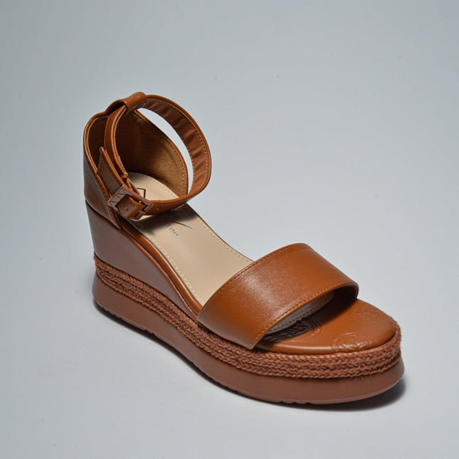ALVIERO MARTINI 4632 SANDALO CON ZEPPA MARRONE