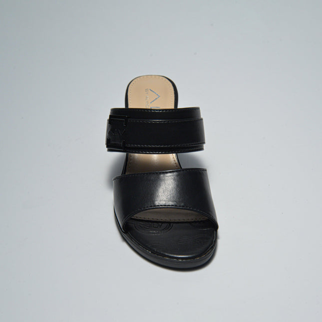 ALVIERO MARTINI 7639 SANDALO CON TACCO BASSO NERO
