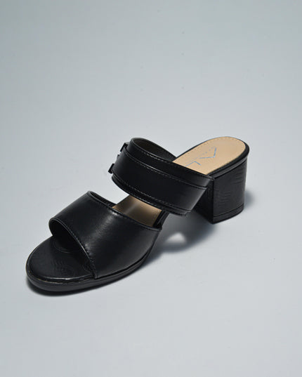 ALVIERO MARTINI 7639 SANDALO CON TACCO BASSO NERO