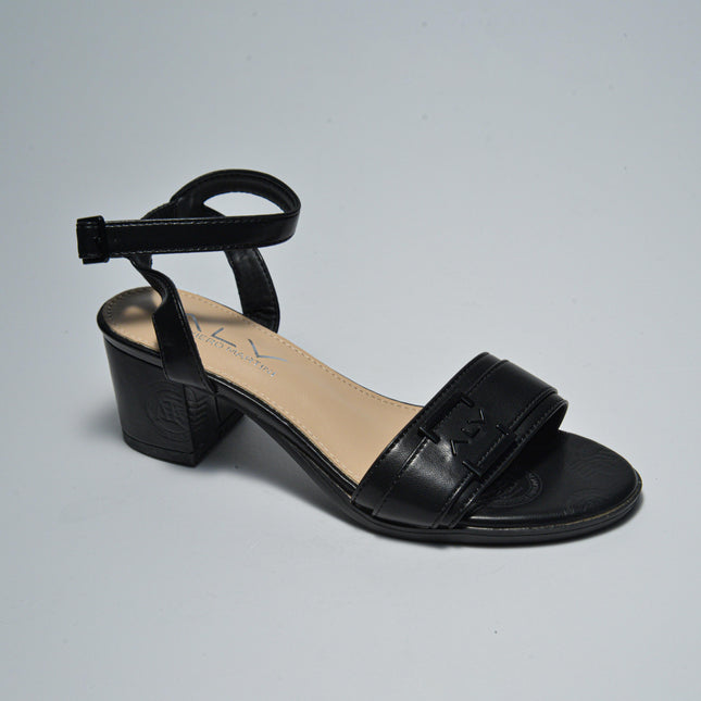 ALVIERO MARTINI 8639 SANDALO CON TACCO BASSO NERO