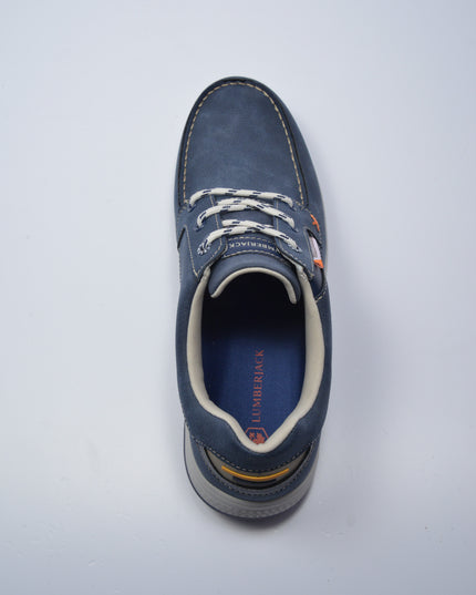 LUMBERJACK CRERO MOCASSINO BLU