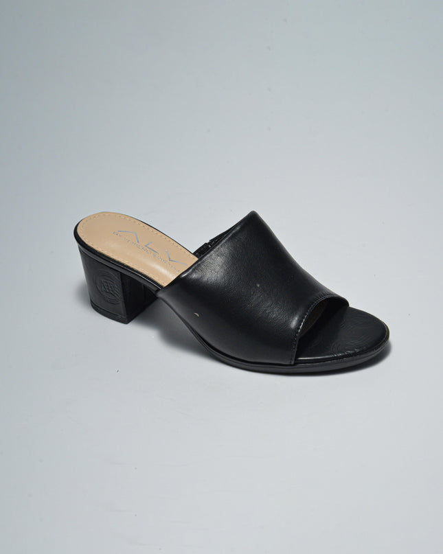 ALVIERO MARTINI 9639 SANDALO CON TACCO BASSO NERO