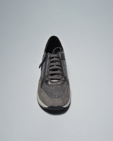 GEOX D36NQB SNEAKERS GRIGIA CON ZIP