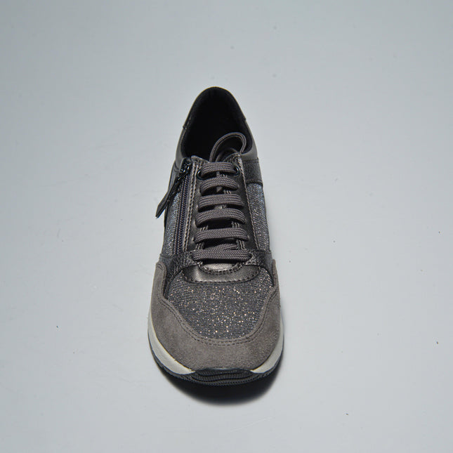 GEOX D36NQB SNEAKERS GRIGIA CON ZIP