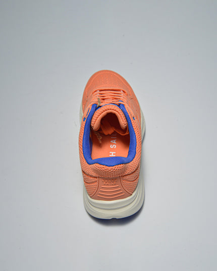 NORTH SAILS E051 SNEAKERS IN TELA ARANCIONE-BLU