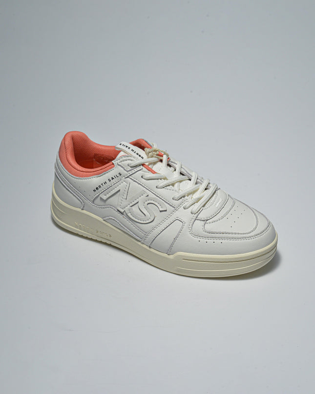 NORTH SAILS E071 SNEAKERS BIANCA-CORALLO