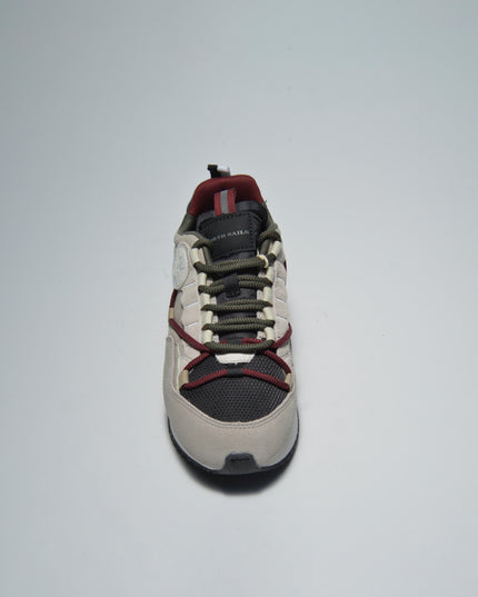 NORTH SAILS N030 SNEAKERS GRIGIA-VERDE PETROLIO