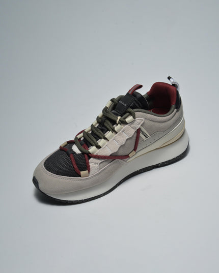NORTH SAILS N030 SNEAKERS GRIGIA-VERDE PETROLIO