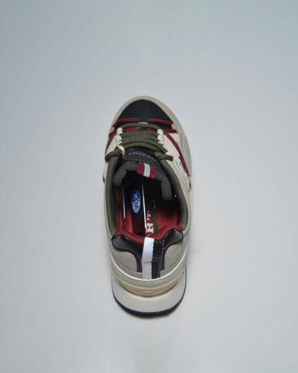 NORTH SAILS N030 SNEAKERS GRIGIA-VERDE PETROLIO