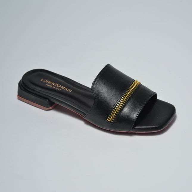 LORENZO MARI MAG36 SANDALO NERO-ORO
