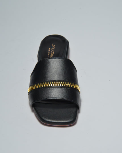 LORENZO MARI MAG36 SANDALO NERO-ORO