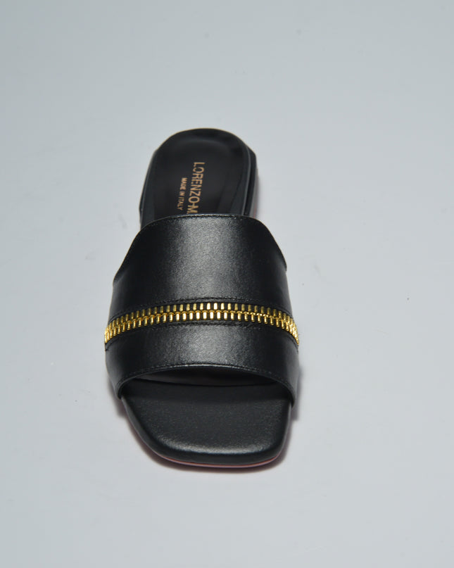 LORENZO MARI MAG36 SANDALO NERO-ORO
