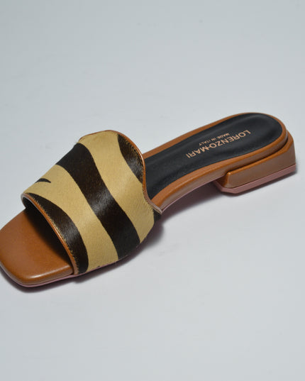 LORENZO MARI MAG20 SANDALO ZEBRATO-BEIGE
