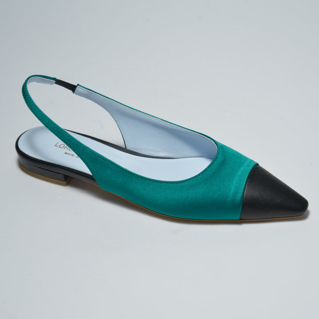 LORENZO MARI 80KO SANDALO VERDE-NERO