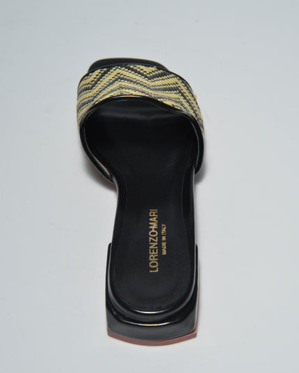 LORENZO MARI MAG20 SANDALO NERO-BEIGE