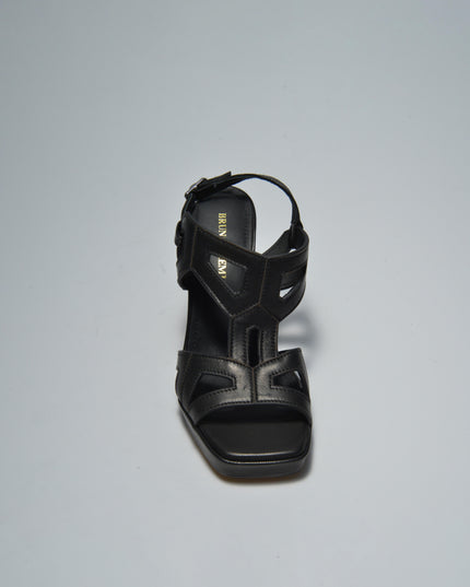 BRUNO PREMI 806X SANDALO CON TACCO ALTO NERO