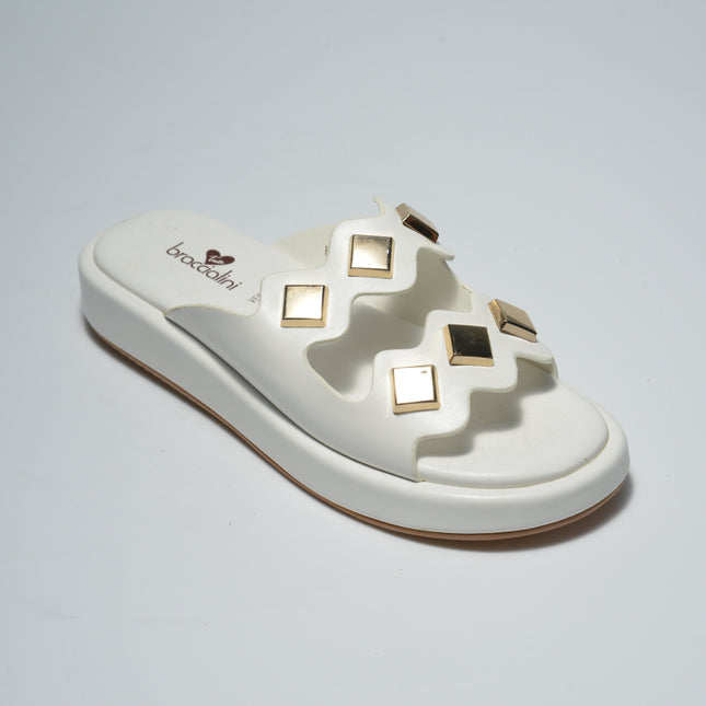 BRACCIALINI BB62 SANDALO BIANCO