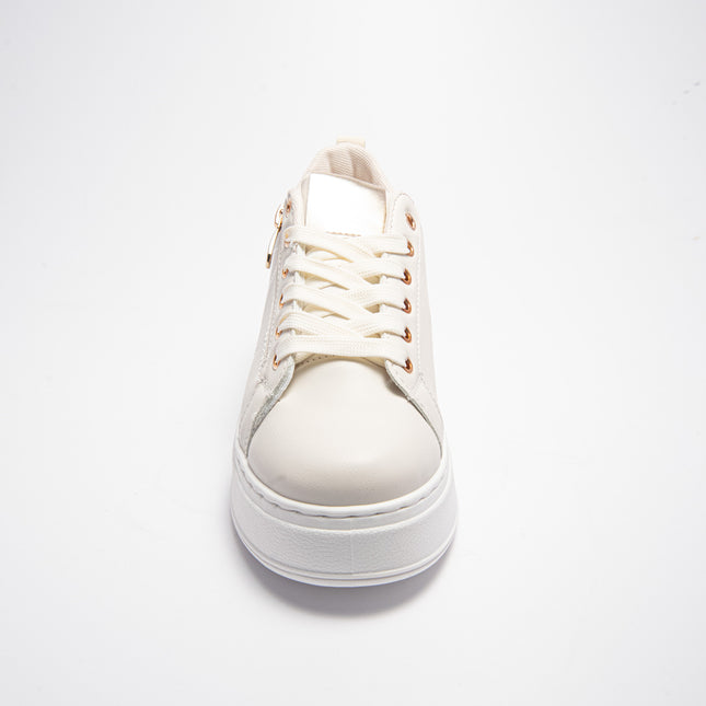 NINì PARIS 6296 SNEAKERS BEIGE-GOLD