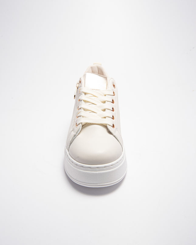 NINì PARIS 6296 SNEAKERS BEIGE-GOLD
