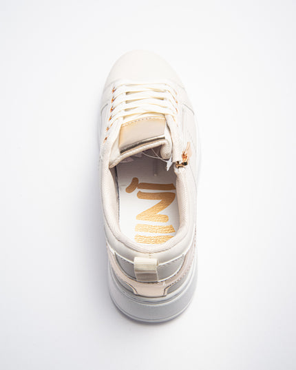 NINì PARIS 6296 SNEAKERS BEIGE-GOLD