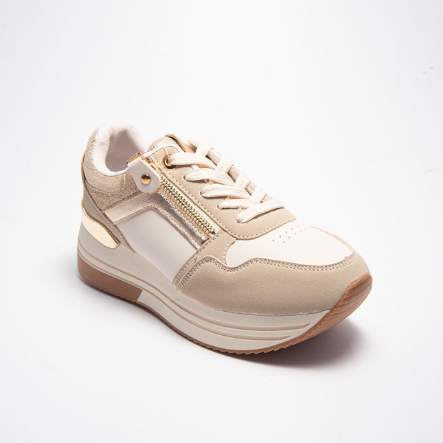 NINì PARIS 6272 SNEAKERS BEIGE
