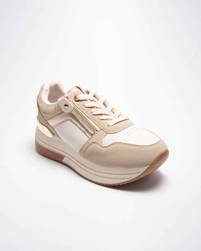 NINì PARIS 6272 SNEAKERS BEIGE