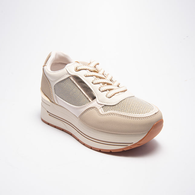 NINì PARIS 6271 SNEAKERS BEIGE