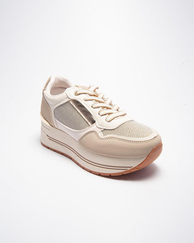 NINì PARIS 6271 SNEAKERS BEIGE