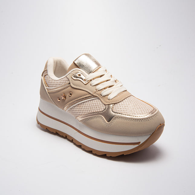 NINì PARIS 6276 SNEAKERS BEIGE