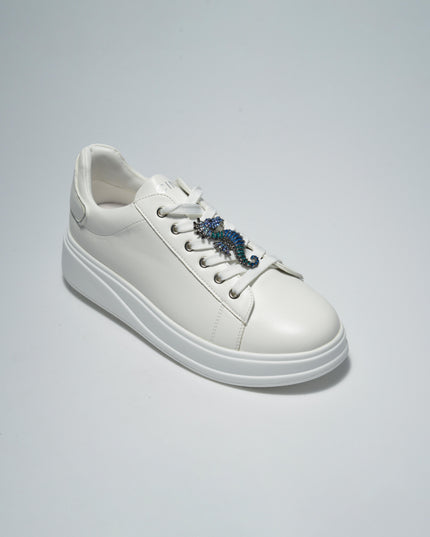 CINZIA SOFT 2002 SNEAKERS BIANCA-GRIGIO