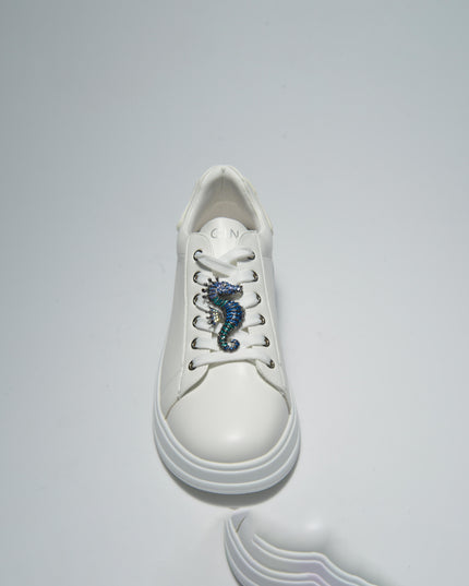 CINZIA SOFT 2002 SNEAKERS BIANCA-GRIGIO