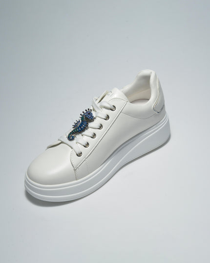 CINZIA SOFT 2002 SNEAKERS BIANCA-GRIGIO