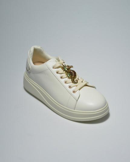 CINZIA SOFT 2001 SNEAKERS BEIGE-ORO