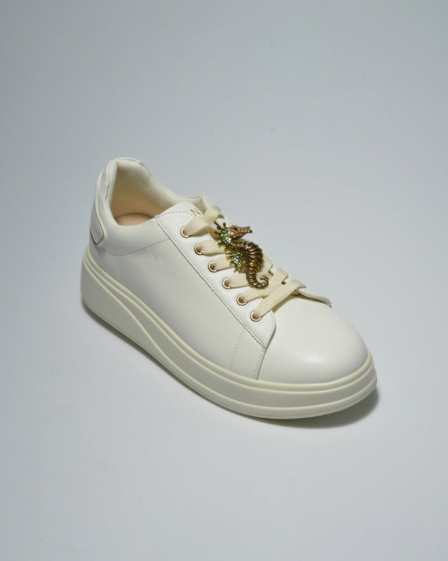 CINZIA SOFT 2001 SNEAKERS BEIGE-ORO
