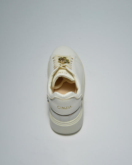 CINZIA SOFT 2001 SNEAKERS BEIGE-ORO