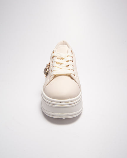 NINì PARIS 6291 SNEAKERS BEIGE-ORO