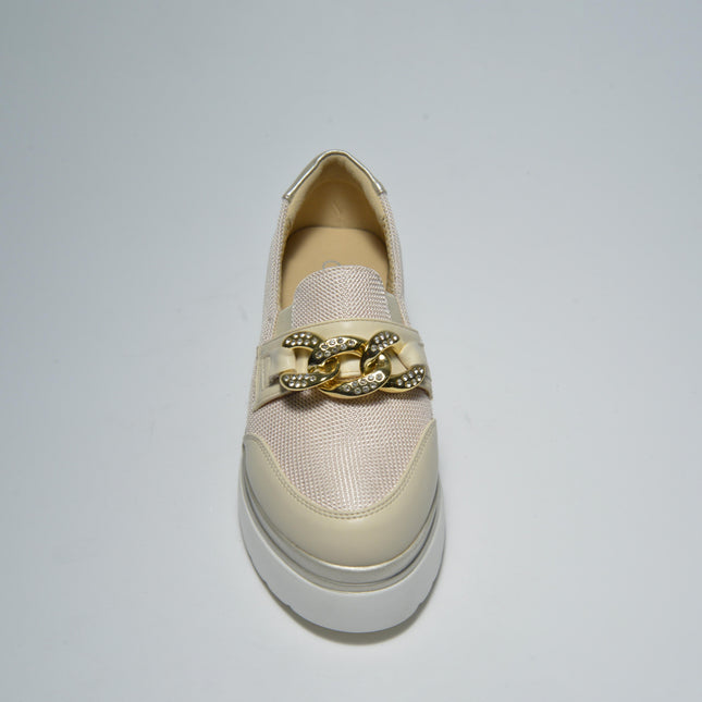 CINZIA SOFT R001 MOCASSINO BEIGE