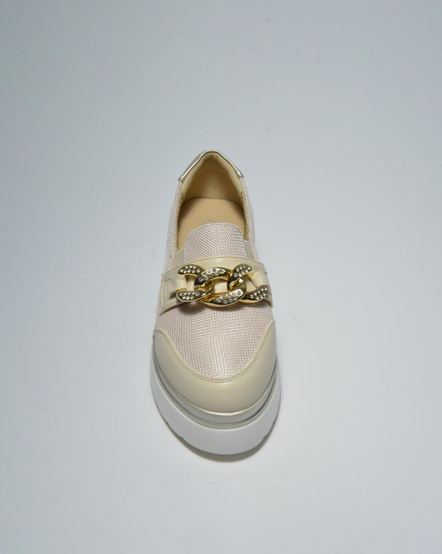 CINZIA SOFT R001 MOCASSINO BEIGE